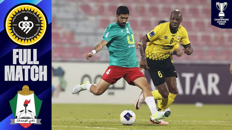Trận đấu giữa Foolad và Sepahan