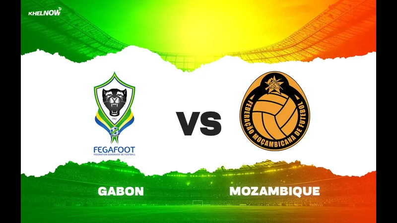 Trận đấu bóng đá giữa đội Gabon và Trận đấu bóng đá giữa đội Gabon và